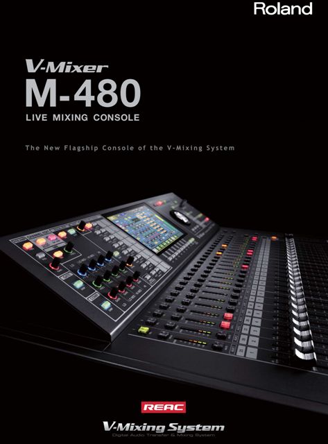 New Roland M 480